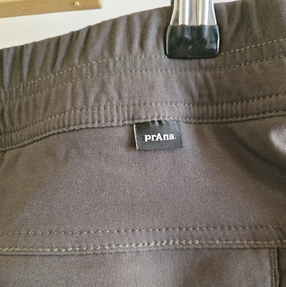 Prana Athleisure Dark Green Elastic Waist Pull On Skort Women's Size 12